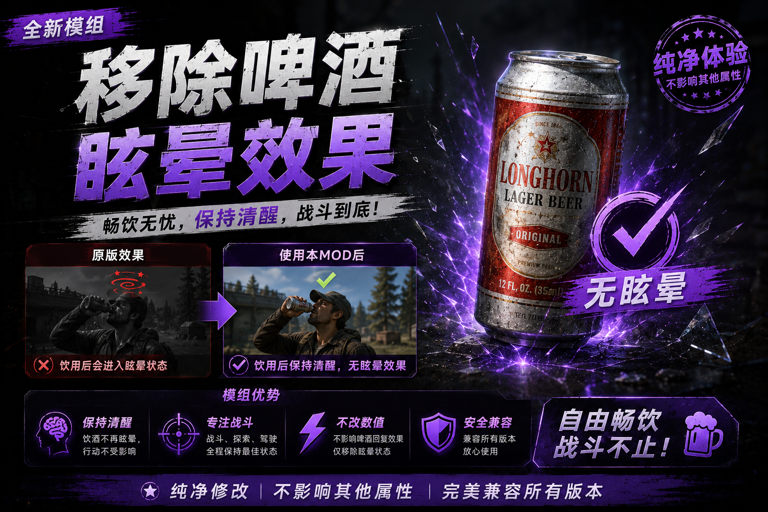 移除啤酒眩晕效果封面