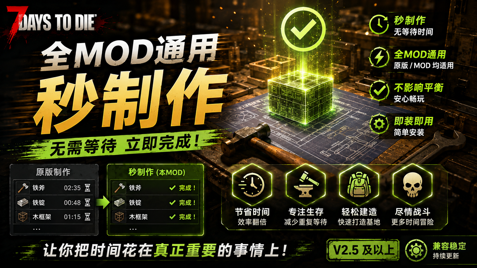 全mod通用秒制作封面