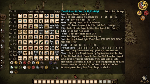 T键 Too many items Revisited