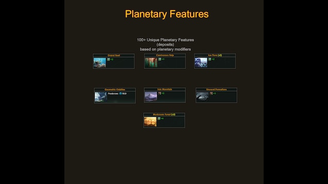 Guilli 的行星修正与特色（Guilli's Planet Modifiers and Features）