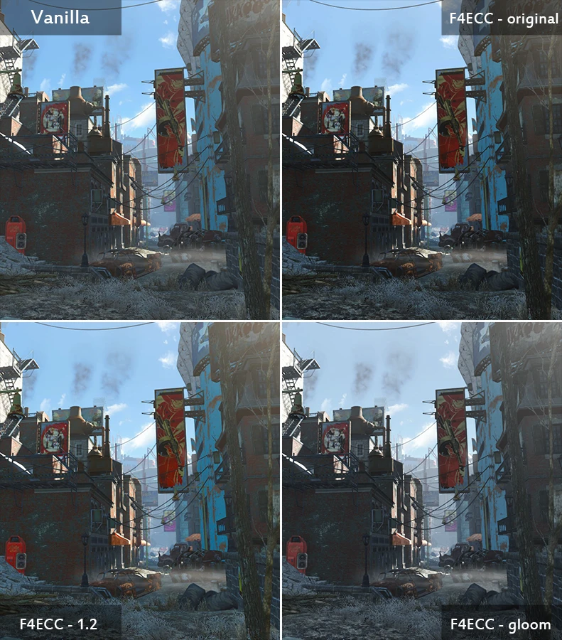Fallout 4 Enhanced Color Correction（辐射4增强色彩校正）