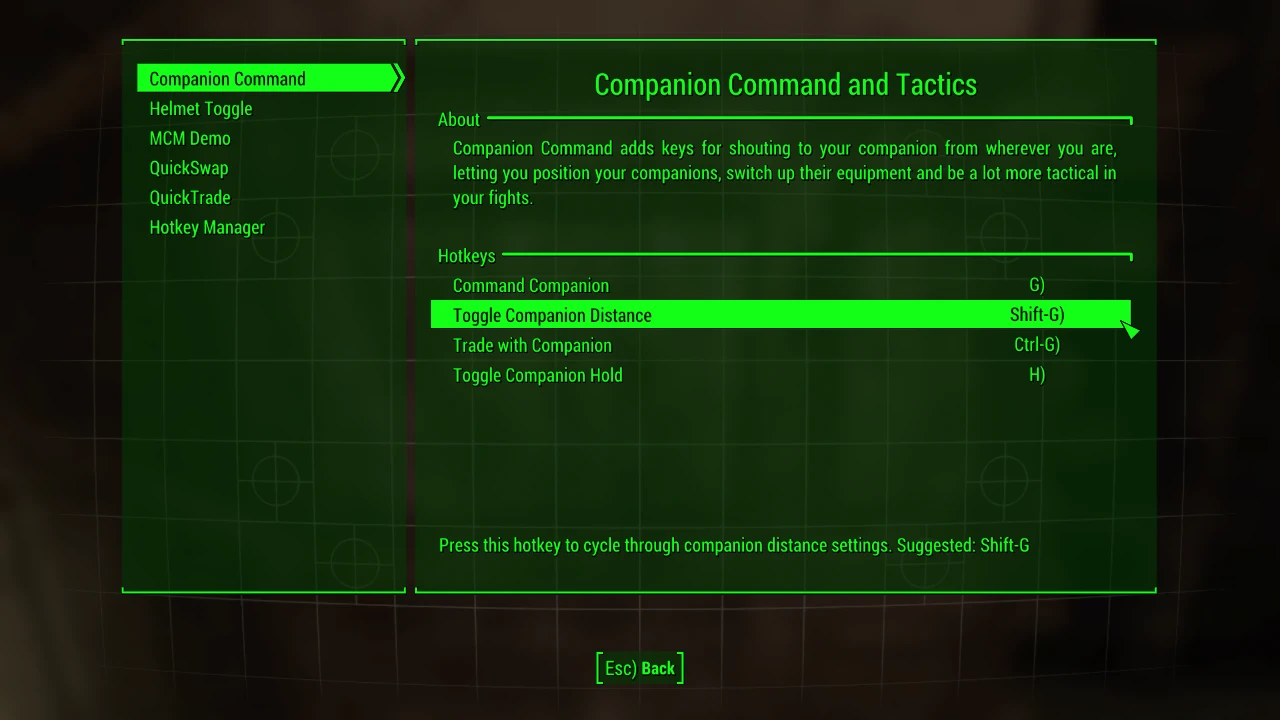 Mod Configuration Menu（模组配置菜单）