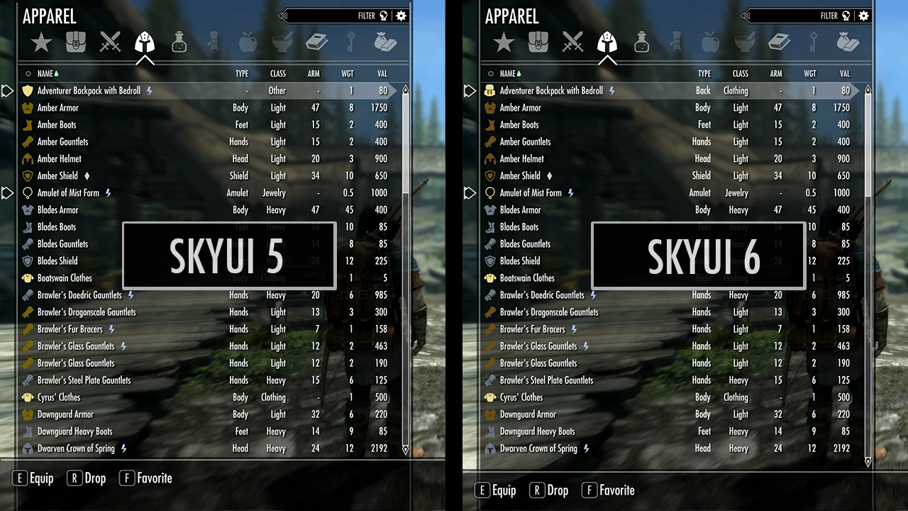 SkyUI