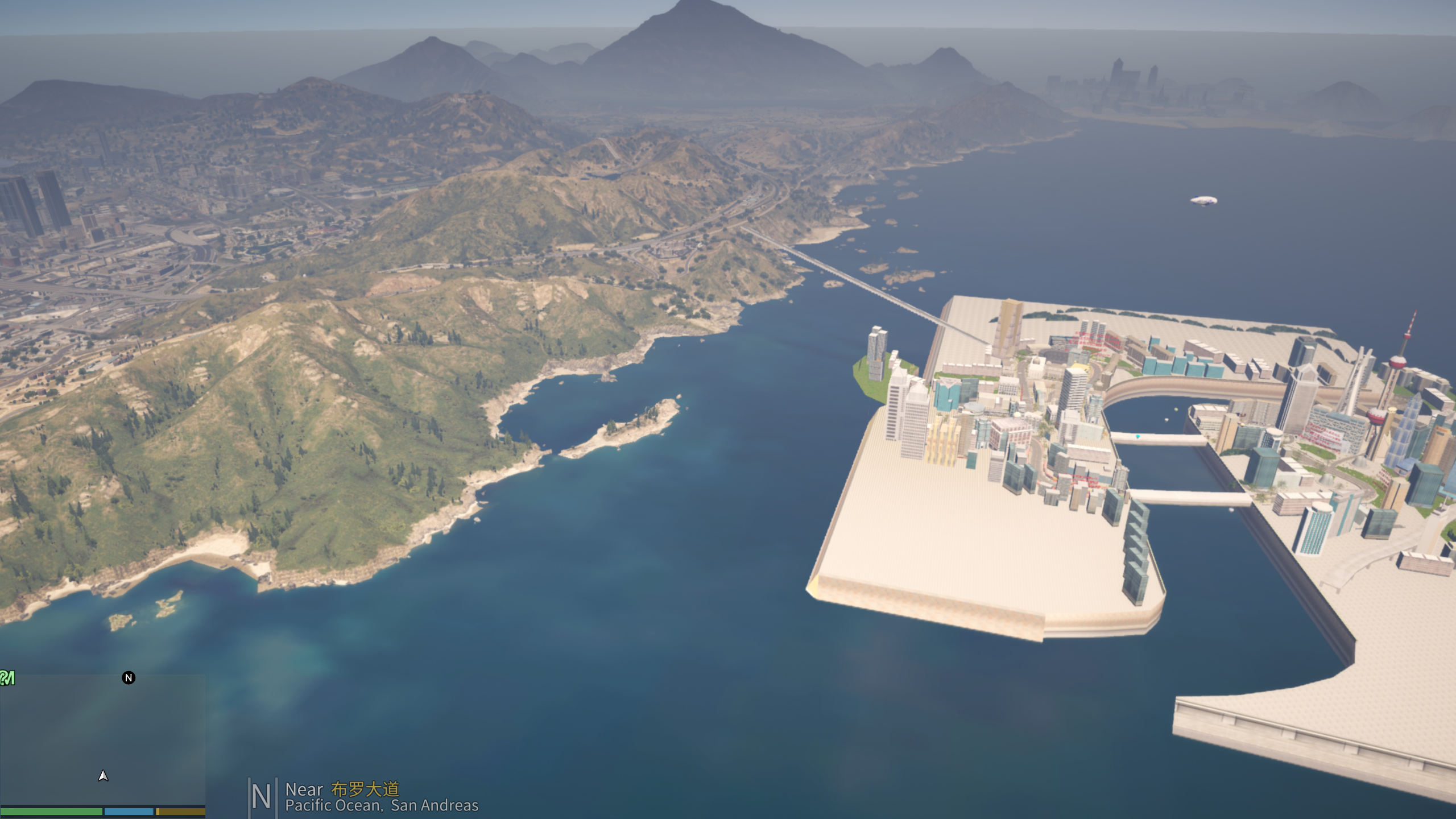 gta上海地图