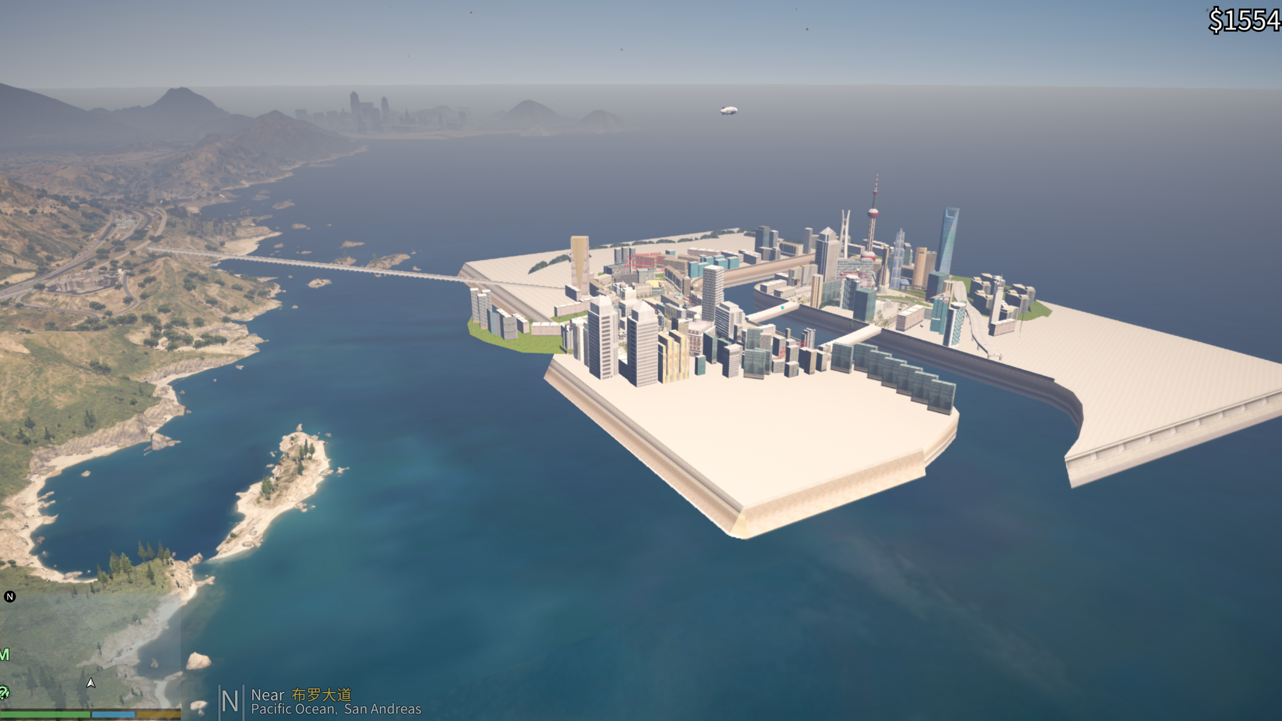 gta上海地图