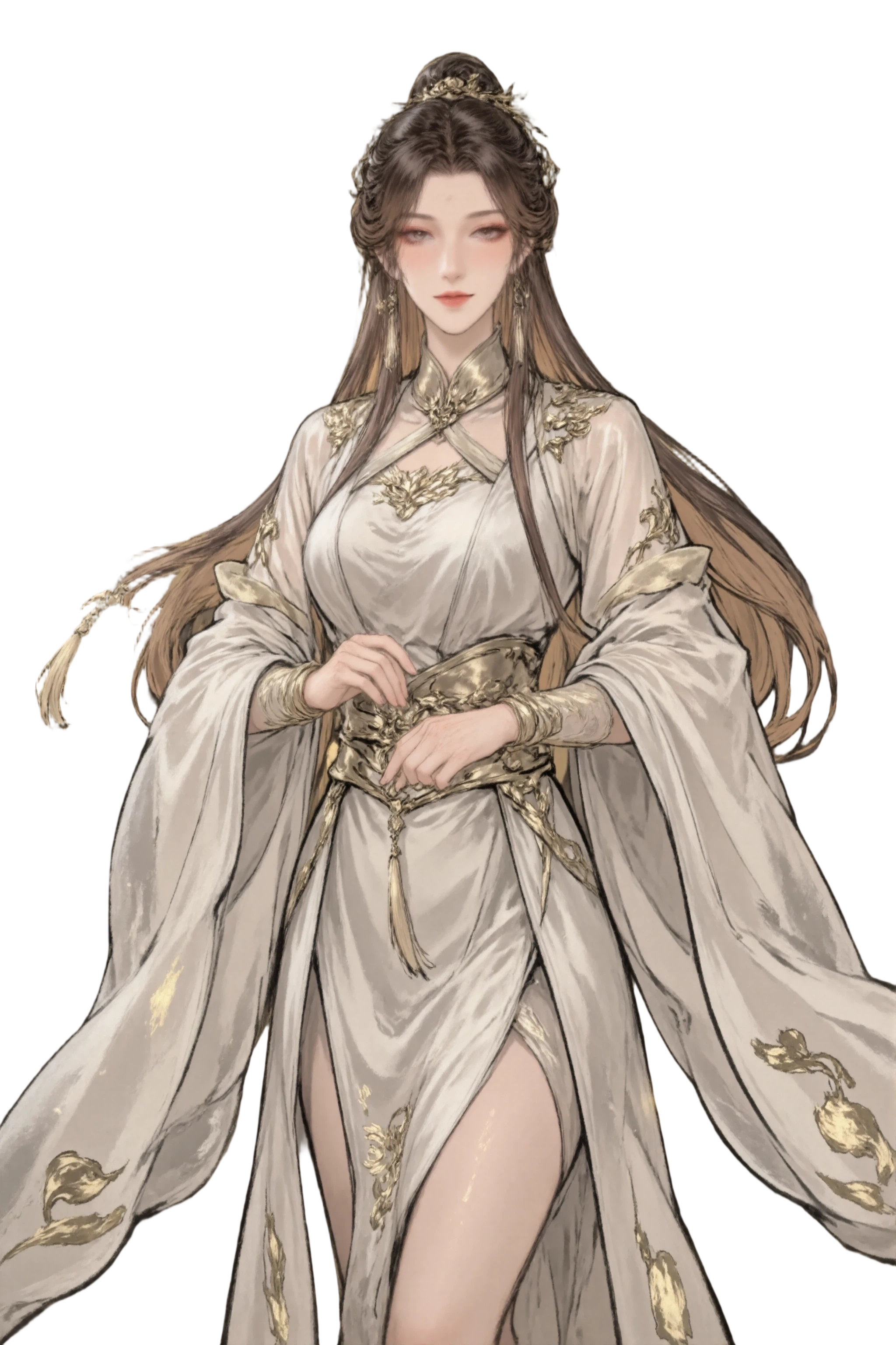 《易》三个原版女立绘.其六