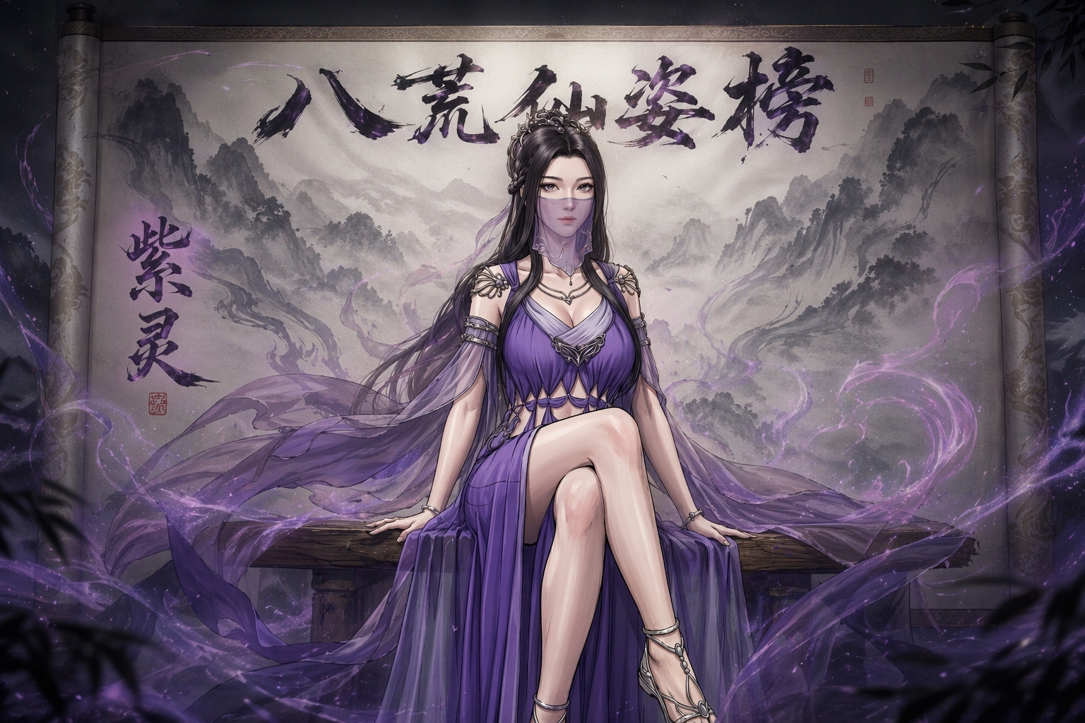 [江遇]八荒仙姿榜·紫灵封面