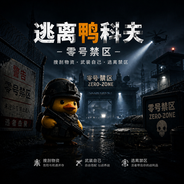 鸭科夫：零号禁区封面